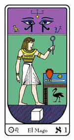 tarocchi egiziani 1 il mago
